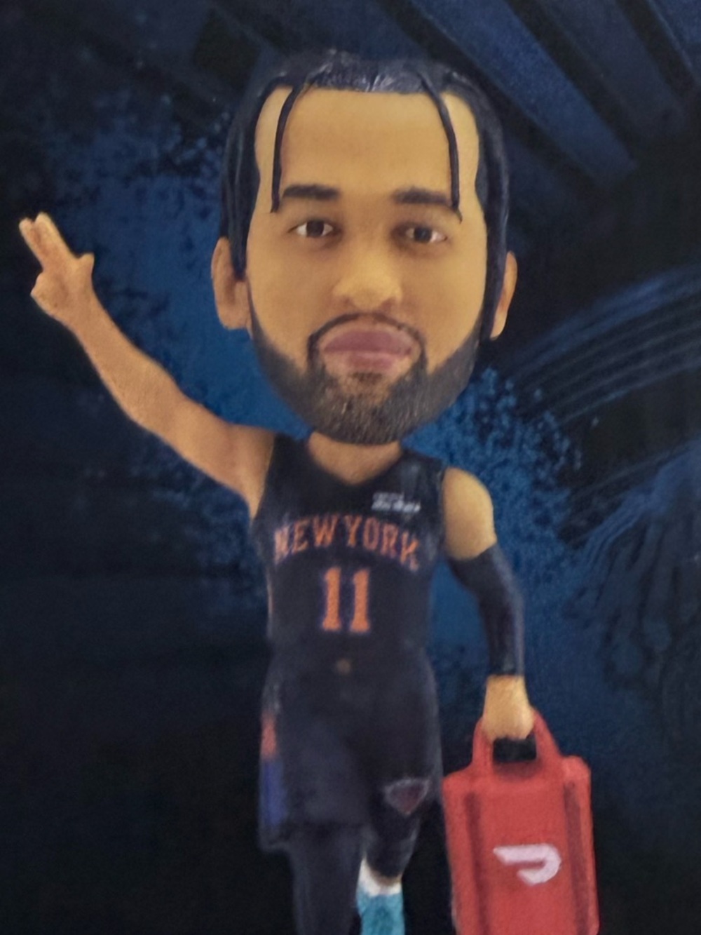 Jalen Brunson NY Knicks x Doordash MSG SGA bobblehead 2026 NEW in box
